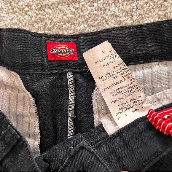 Dickies Black Jean Shorts Size 12 Kids - Picture 2 of 6